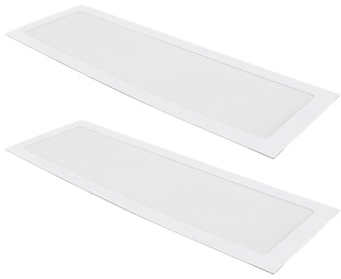 PC -Lüftermagnetrahmen Fine Mesh PVC Computerventilator für Computerkühler -Lüfter PSU 4.72x14.17in 2pcs Weiß. mit. Erfahrung. dein. Auch. MONTAGE:. Zu. erweitern. PC. Filter. (WHITE)