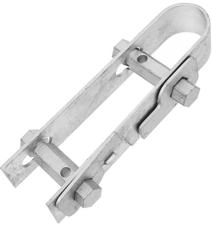 Gogogmee Tendeur de Fil Galvanisé Robuste pour Outil de Tension de Câble Métallique avec Verrouillage Mécanique pour Ajustement Facile et Support Fiable Cultures