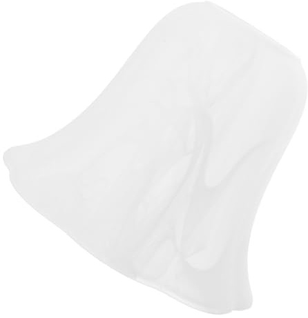 NUOBESTY Couvercle de Lustre Verre Mat Européen pour Appliques Murales et Plafonniers Abat Jour Verre pour Éclairage Doux et Ambiance Chaleureuse
