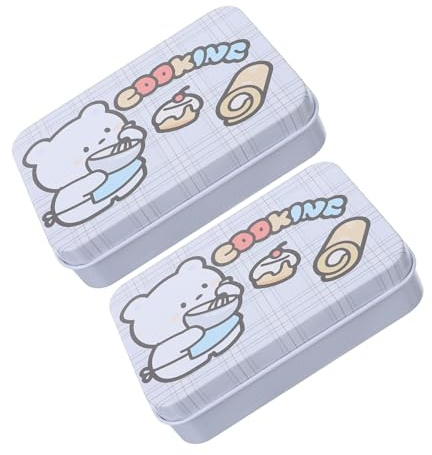 COLLBATH 2 Pièces Boîte Décorative Petite Boîte De Rangement Avec Couvercle Emballage Pour Accessoires