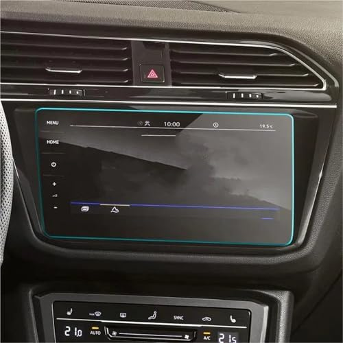 FTJKKVV Tempered Glass Screen Protector For VW For Tiguan For SEL 2021 2022 Car Digital Cockpit Infotainment Central Control Film Screen Protector Film(9.2 inch)