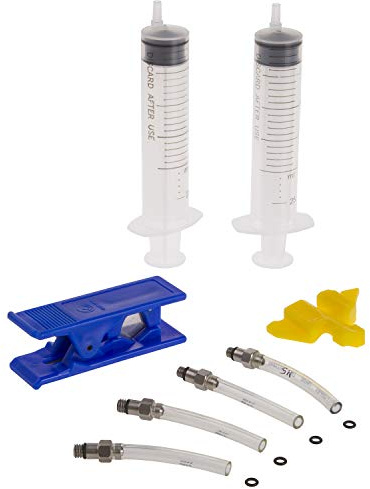 M-Wave Unisex – Erwachsene Bleedbox Wartungsset für Scheibenbremsen, transparent, durchsichtig