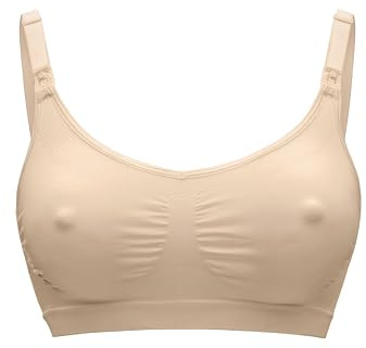 Medela Keep Cool BH | Sömlös graviditets- och amningsbh med 2 andningszoner av mjukt beröringsmaterial för bekvämt grepp