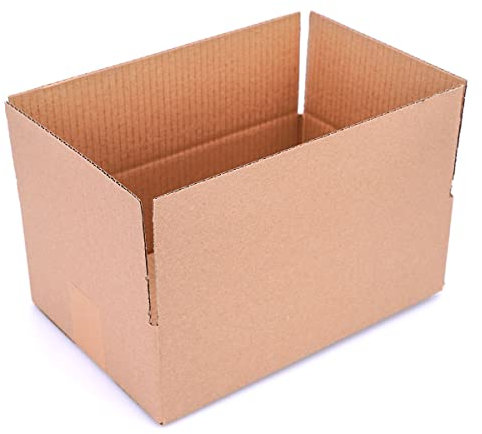 verpacking Faltkartons 295 x 195 x 90 mm Braun (Außenmaß 300 x 200 x 100 mm) KK 33 1-wellig Versandkarton für kleine Waren DHL Päckchen DPD GLS Kartons (25 Stück)