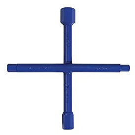 PROMAT Sanitärkreuzschlüssel 220 x 220 mm 10-fach-Funktion