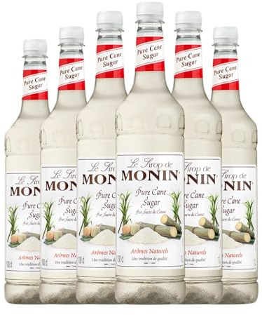 Schnapp MoninCocktail Sirope Azúcar de Caña PET Botella Misil 1 L (Caja de 6 Botella Misil de 1 L)