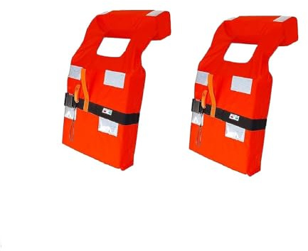 Kit Giubbotti di Salvataggio per Imbarcazioni (omologati, obbligatori) per Barca, Gommone, Vela, Nautica (6)
