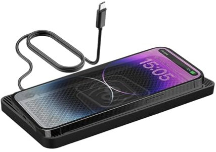 Chargeur de voiture sans fil magnétique, 15 W, support de chargeur de voiture, support de téléphone de voiture, induction automatique pour charger les téléphones