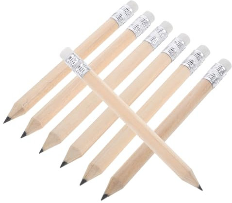 TOGEVAL 50stücke Holzstifte Löschbar Schreibstifte Malstifte Zeichenstift Für Schüler Künstler Studenten Büro Lieferant Und Erwachsene Anfänger Skizzenstift Bleistift Ohne