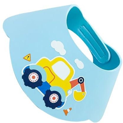Sghtil Duschhöhle für Kinder, Kinder Haare Waschen Schild, Wasserbeständiges Shampoo Visor zum Schutz der Augen, Verstellbarer Badeschild für Kinder Ohrschutz Augenschutz für Badezimmer
