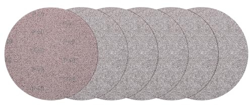 sourcing map Lot de 25 disques abrasifs en maille de 230 mm, grain 40, sans poussière, pour cloison sèche, crochet et boucle pour cloison sèche