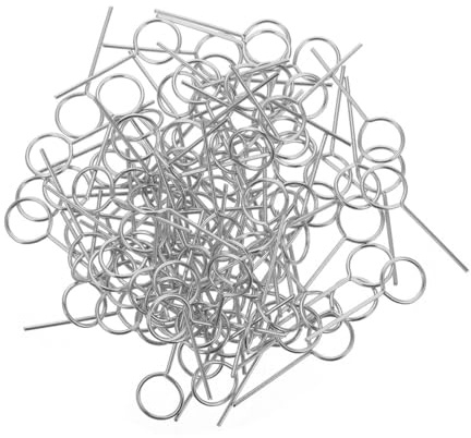 LALAFINA 200piezas Herramienta De Extracción De Pines Acero Inoxidable Aguja para Sim Abridor De Tarjeta Herramienta para Móviles