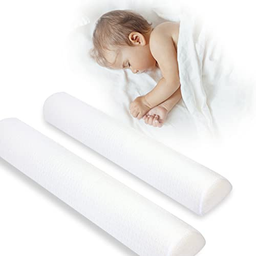 TANYOO Bed Guard for Toddlers, Safety Bed Bumpers for Kids Babies Elderly with Water-Resistant, Non-Slip & Machine Washable Cover Fit in, Suitable for Most Beds - 2 Pack