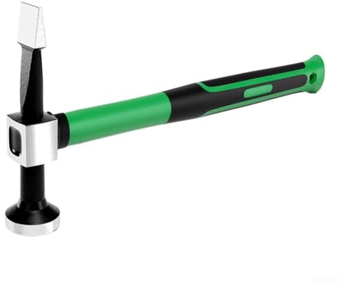 Martillo de chapa metálica, cincel cruzado plano de 315 mm para herramienta de reparación de automóviles Herramienta de precisión de metal que forma la carrocería de acero de alto carbono, mecánico