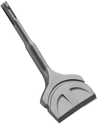 Ounfhtrttk Cincel de Azulejos SDS PLUS de 3 Pulgadas X 6.5 Pulgadas para Taladro de Martillo Rotativo, Eliminación de Azulejos y Adhesivos, Demolición de Concreto, Delgado.