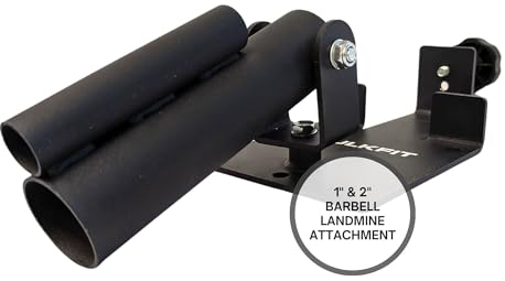 HulkFit Unisex-Erwachsene Pro Series T Bar Row Zubehörteil, Schwarz