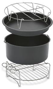 Tefal Kit de 4 accessoires Easy Fry XXL, 20 cm, 8 personnes XA113010