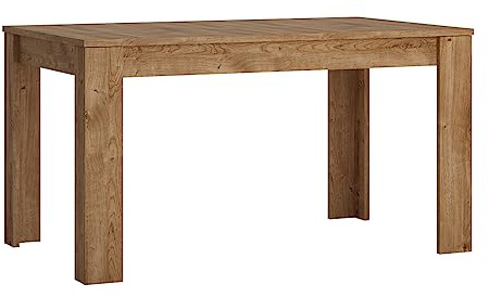 Lomadox Esstisch Ausziehtisch 140-180cm in Eiche Nb., B/H/T ca. 140/76,6/85 cm