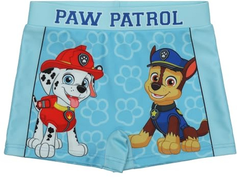 PAW PATROL Badehose Badehsort, Jungen Chase Baden, Größe 98-116 Schwimmhose