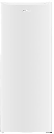 Corberó - Congelador Vertical | CCVH14324W | 57,1x54,5x142,6 | Capacidad 168L | Control Electrónico | 6 Compartimentos | Descongelación Manual | Puerta Reversible | Patas Niveladoras | 40 Db | Blanco