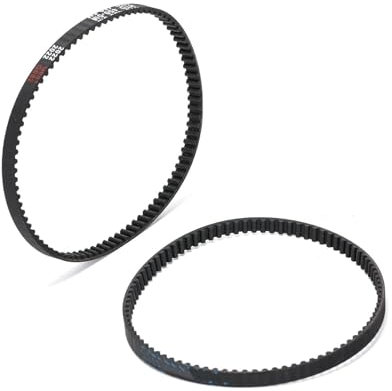 Motorrad Roller Antriebsriemen 2 Stück Rasenmäher Stick Gummi Gürtel HTD 450-5M (450mm Umfang, Pitch 5mm, Breite 8,5mm) Für BOSCHRotak 32 Elan 32, Für Concorde 32 Übertragungsriemen
