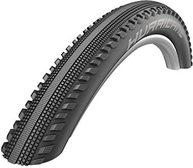 Schwalbe Fahrradreifen Hurricane – Allrounder Reifen 29x2,40 Zoll, 62-622 – All Terrain Reifen für MTB, Trekking Rad & e Bike - Wired Typ – ADDIX Performance – RaceGuard