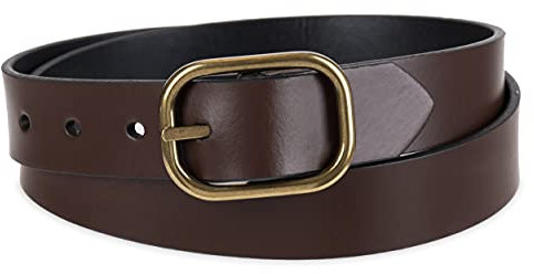 Dickies Damen-Wendegürtel, Braun/Schwarz, L