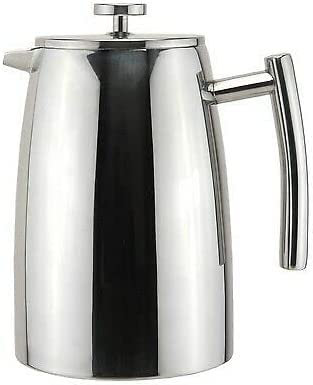 TRTO 1Pcs 1.4 Litre Coffee Plunger Pot Stainless Steel Easy Grip Handel Useful For Kitchen
