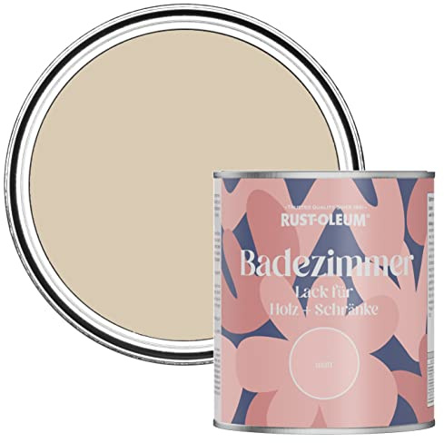 Rust-Oleum Brown Moisture Resistant Bathroom Wood and Cabinet Paint in Matt Finish - WARM CLAY 750ML