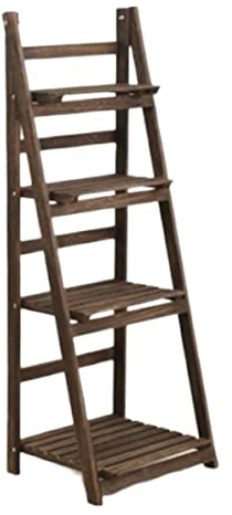 pflanzenständer, blumenstand, blumenstander Blumenregal pflanzenhocker pflanzentopf blumentopf hoch indoor holz seule Garten Blumentreppen Pflanzentreppe Ablagen deko gold metall weiß schwar