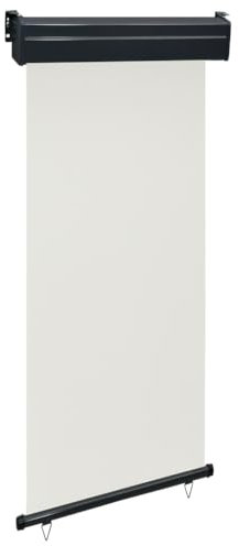 AJSEOYBS Parasole,Ombrelloni da spiaggia,mbrellone da giardino，Tenda Laterale per Terrazzo 100x250 cm Crema Per balconi, giardini, terrazze, relax all'aria aperta