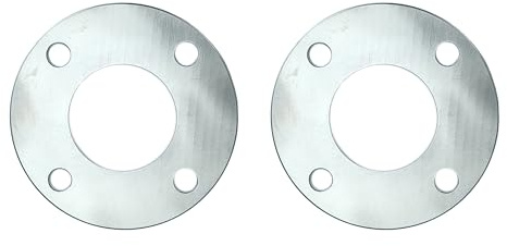 Distanziali ruota 4x98 CB 58,1 mm spessore 5 mm distanza tra le ruote distanza della ruota flangia flange per ruote alluminio 2 pezzi