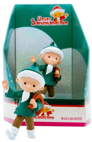 Bullyland – Sandmännchen Spielfigur Geschenkset, perfekt als Spielzeug Figur, Dekoration und kleines Geschenk für Kinder ab 3 Jahren, detailgetreue 7,5 cm Sammelfigur 43656