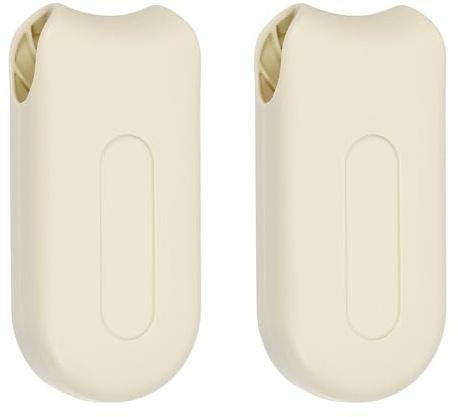uxcell 2Pcs Blind Cord Weight, 78mm Curtain Blinds Handles Plastic Pull String Pendants for Window Shutter Vertical Roller Blinds Accessories, Beige