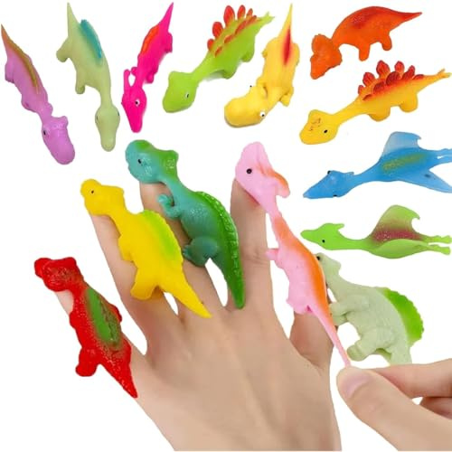 EIH1 Raketen-Dekompressionsflugzeug und Schleim - Lustige Fliegende Dinosaurier Party-Spielzeug, Geschenkidee (15 PCS)