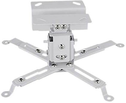 Ronyme Low Profile Projector Ceiling Mount Rotatable Projector Holder 90° Rotation Projector Accessories for Office Bedroom Home Use