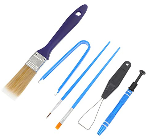 Happyyami 1ensemble Kit De Nettoyage De Clavier avec Extracteur De Et Brosse Antistatique pour Mécanique Outil De Maintenance Pc Et Équipement Informatique