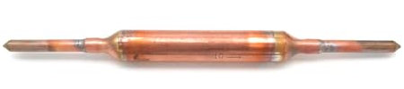3S SuperSamaStore 4D.154 Filtre déshydrateur moléculaire en cuivre 15g à 2 voies pour circuit réfrigérateur, système de réfrigération 6,1 x 6,1 mm