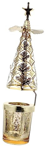 GLEAVI Christmas Tree Candle Holder Candlestick Tray for Party Supplies for Christmas Table Decoration Festive Holiday Home Decor