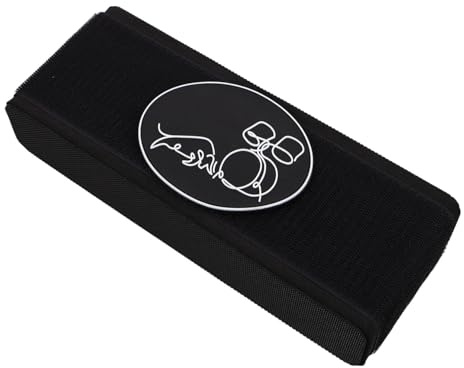 BESPORTBLE Non-slip Bass Drum Stoppers Mat Lightweight Drum Pedal Blocks Quick Accessory for Rehearsals and Live Performances