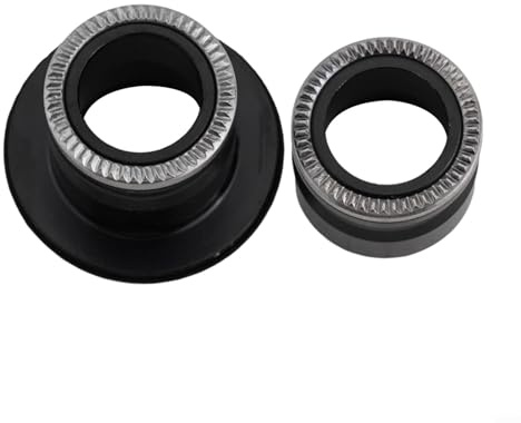 Jonikuper Aluminiumlegierung für Fahrradnabenadapter-Set, Schnellspanner auf Steckachse, Konverterende für vorne M9 auf 15 mm, 100 mm und hinten M10 auf 12 mm, 135–142 mm, kompatibel mit 8–11 Gang und