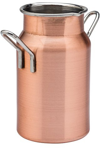 Copper Milk Churn 5oz / 140ml - Set of 6 - Milk Pourer, Cream Server, Utopia Tableware