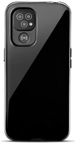 Doro - Coque de Protection d'origine - Noir - pour Smartphone 8100/8200/8220 - Protection Maximale - Design Élégant - Prise en Main Améliorée