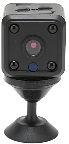 Telecamera WiFi Interno, Videocamera Sorveglianza 1080P, Visione Notturna, Rilevazione di Movimento, Mini Telecamera di Sicurezza per Bambinaio Casa