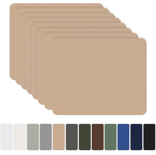 Nylon Selbstklebende Patches, OAZ 8 Stück 20x15cm Selbstklebender Wasserdichte Reparatur Patch, Nylon Flicken Selbstklebend Khaki, für Zelte, Daunenjacke, Schlafsack, Tasche