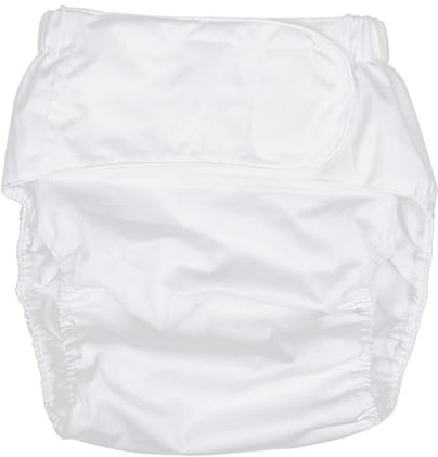 Healeved Waschbare Stoffwindel Für Erwachsene Auslaufsichere Windel Verstellbare Stillhose Wiederverwendbar Für Ältere Menschen Mit Inkontinenz Weiß