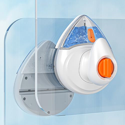 Limpiacristales Magnetico, Cepillo para Ventanas de Doble Cara, Limpia Cristales, Ajustable para una Limpieza Alta de Ventanas (Size : 0.2in/0.5cm-0.98in/2.5cm)