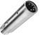 CAASFOOY Adattatore XLR Adattatore da 3 poli femmina a 5 poli maschio, connettore audio conversione per dmx, illuminazione palcoscenico microfono femmina prolunga cavo adattatore confezione