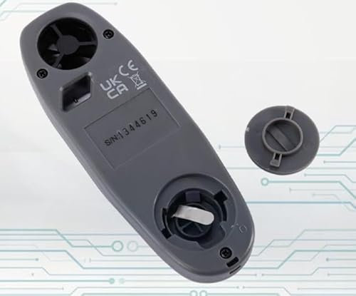 AZ89088 - Anemómetro portátil multifuncional impermeable de mano para exteriores, medidor meteorológico, anemómetro de velocidad del viento/temperatura/índice de viento frío