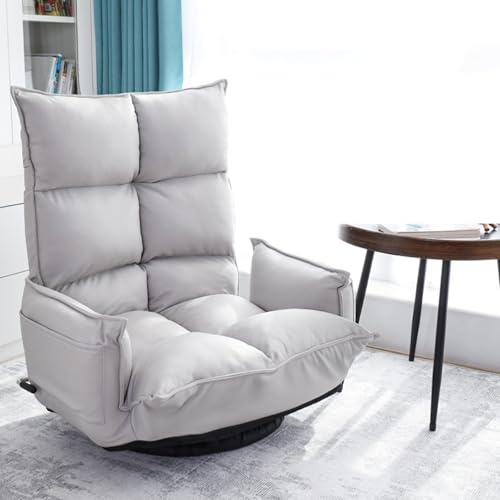 MNBVH Sofá Cama Plegable Ajustable con Reposabrazos, Sillón Convertible para El Suelo, Asiento para El Hogar Y La Oficina, Fácil De Limpiar(Color:D)
